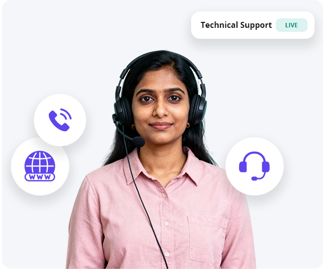 Hassle-Free Hosting with Dedicated Support